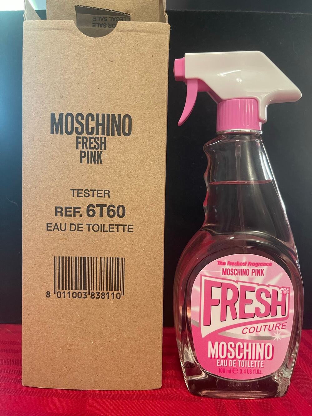 Moschino Fresh Pink (Brown tester, 100 ml EDT)